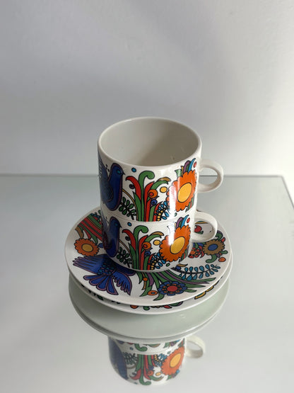 Ensemble de 2 grandes tasses et sous-tasse Acapulco de Villeroy & Boch