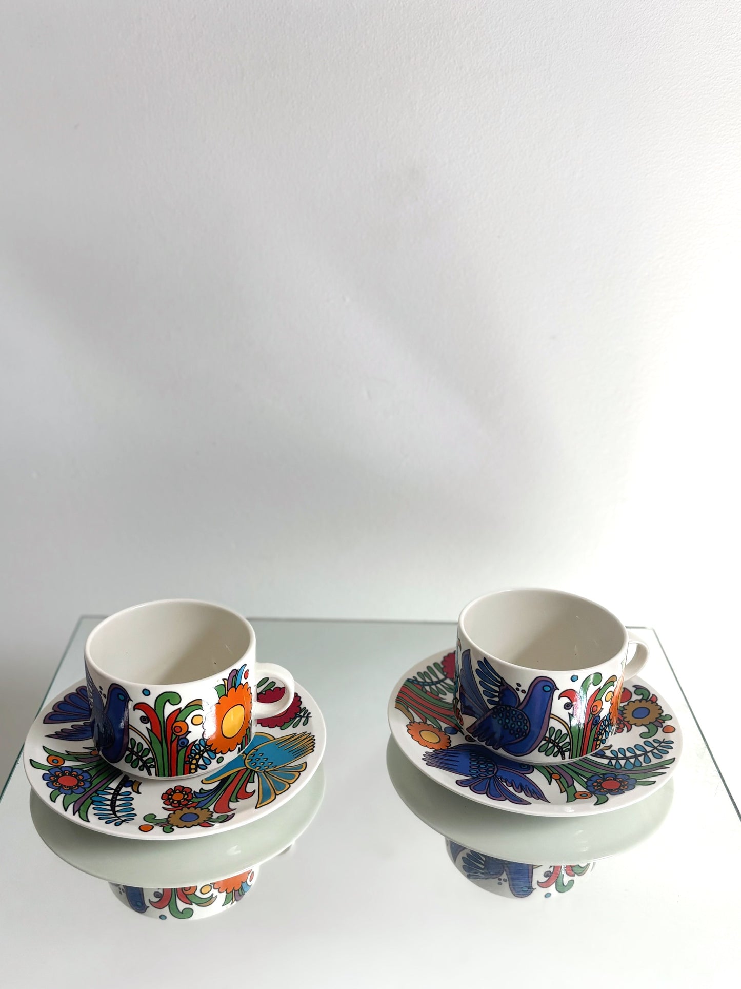 Ensemble de 2 grandes tasses et sous-tasse Acapulco de Villeroy & Boch