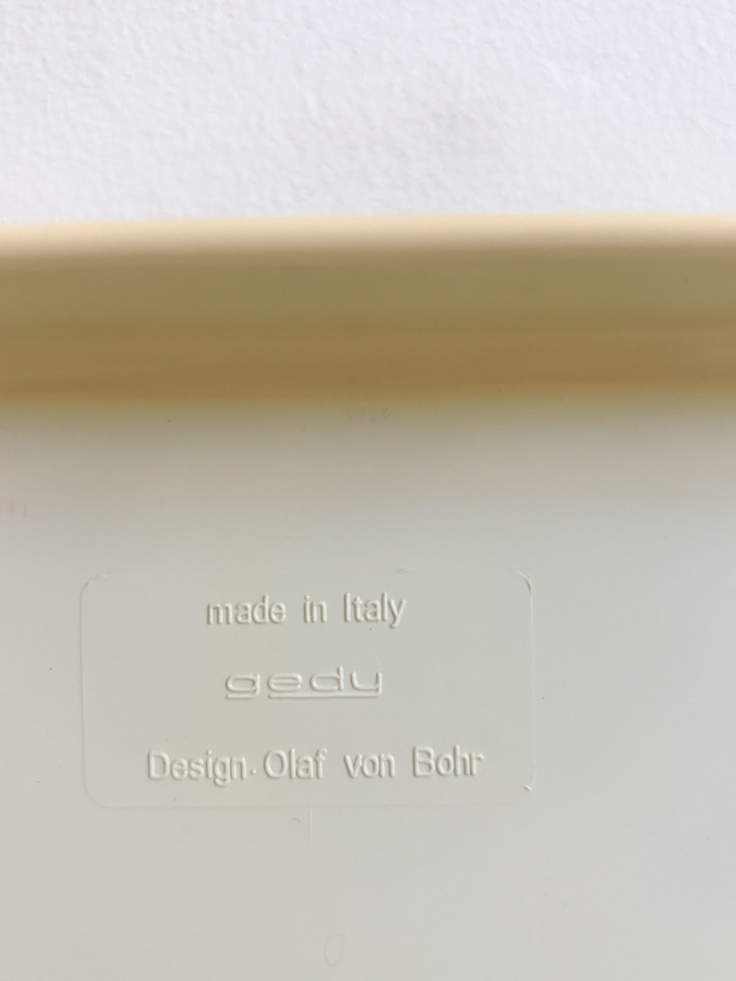 Tabouret de rangement design Olaf Von Bohr pour GEDY